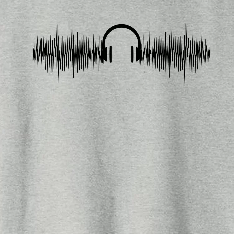 Sound Engineer Audio Wave Audio Engineer Music Lover Gift Women's Crop Top Tee