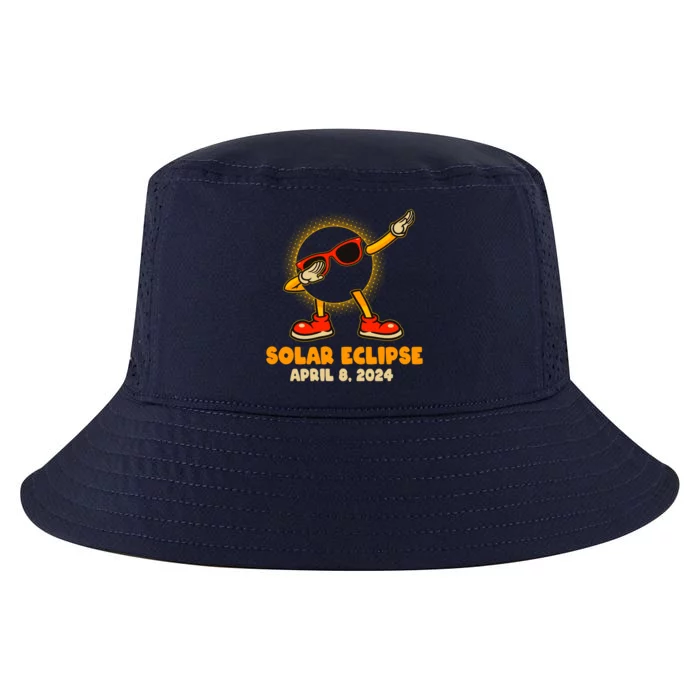 Solar Eclipse April 8 2024 Dabbing Sun Cool Comfort Performance Bucket Hat