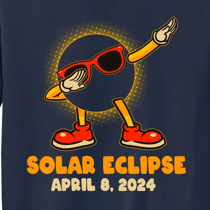 Solar Eclipse April 8 2024 Dabbing Sun Sweatshirt