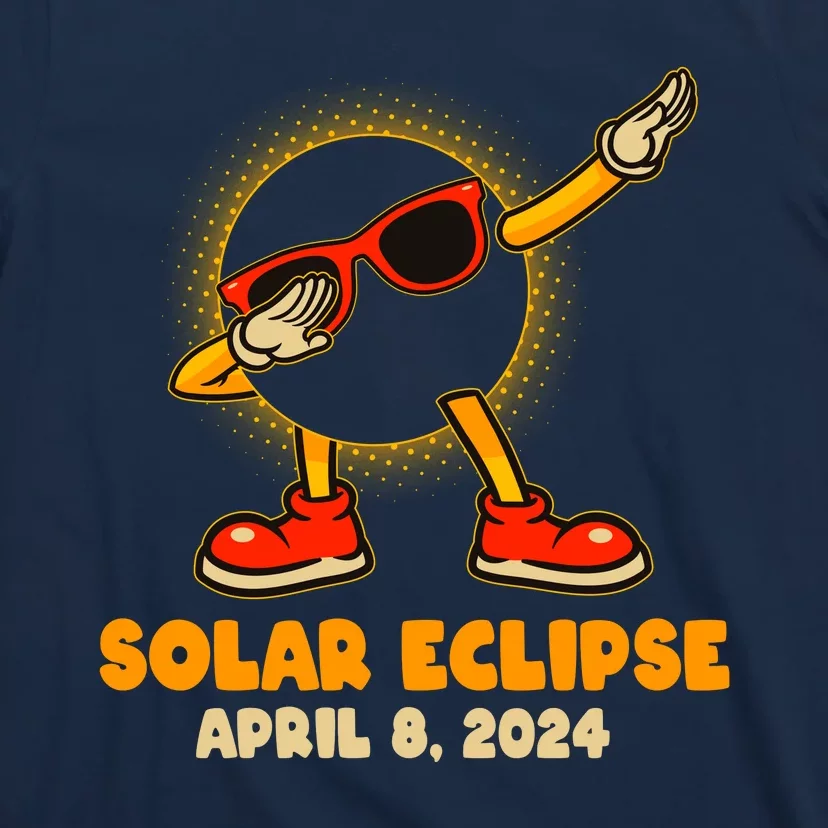 Solar Eclipse April 8 2024 Dabbing Sun T-Shirt