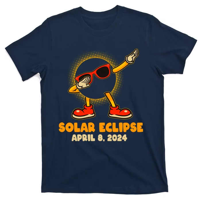 Solar Eclipse April 8 2024 Dabbing Sun T-Shirt