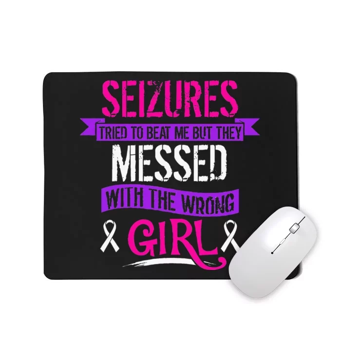 Seizure Epilepsy Awareness Seizures Tried To Beat Mousepad