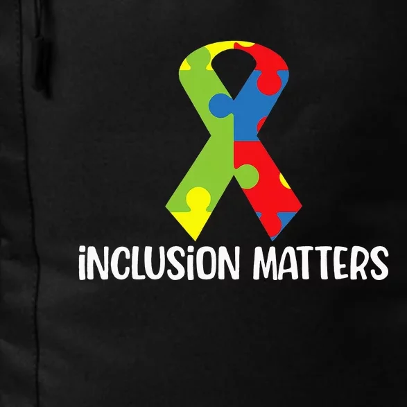 Special Education Autism Awareness Teacher Inclusion Matters Daily Commute Backpack