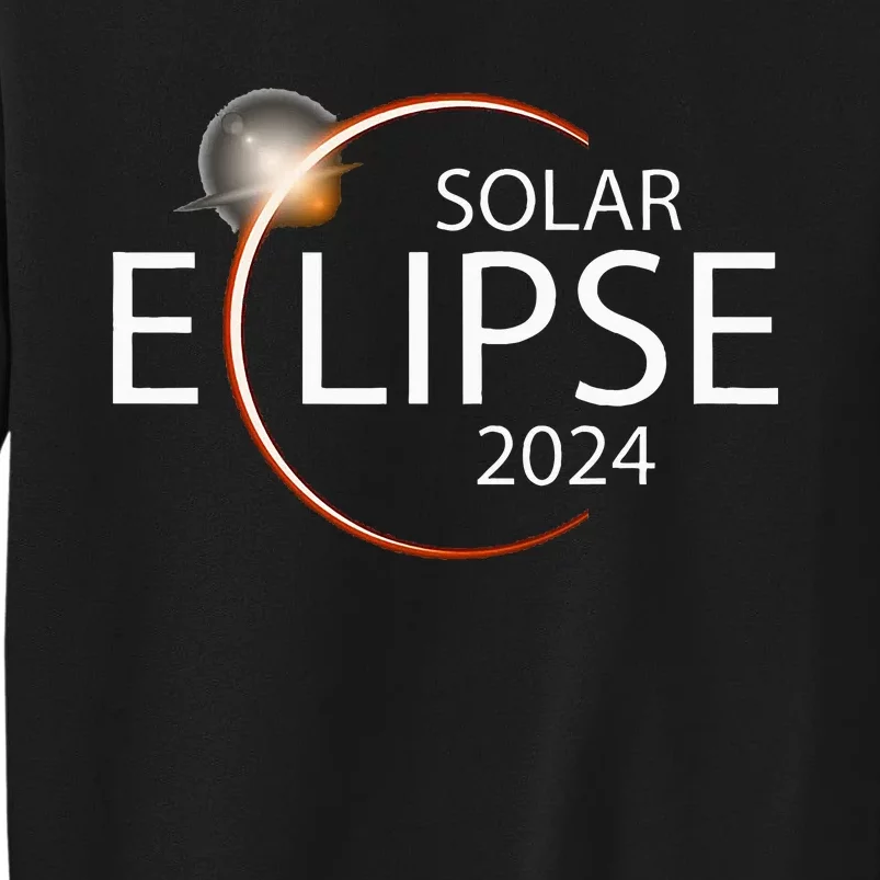 Solar Eclipse April 8 2024 Eclipse Party 2024 Souvenir Tall Sweatshirt