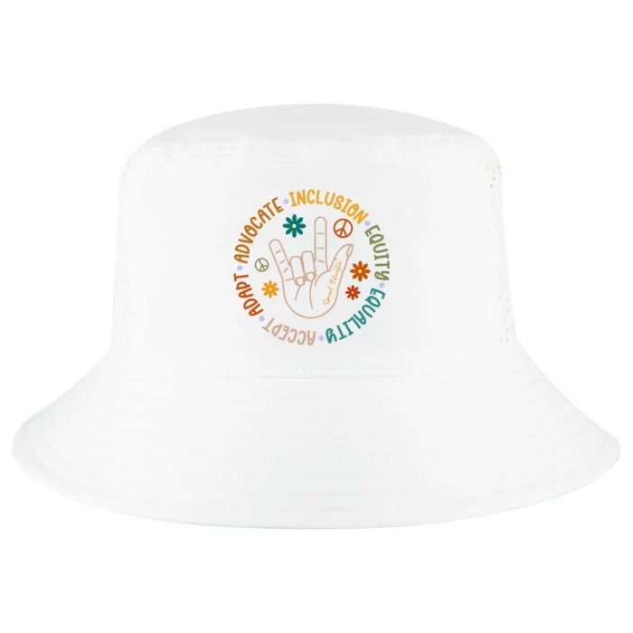 Special Education Autism Accept Equality Hippie Cool Comfort Performance Bucket Hat