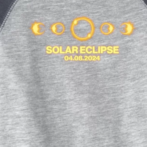 Solar Eclipse April 08 2024 Toddler Fine Jersey T-Shirt