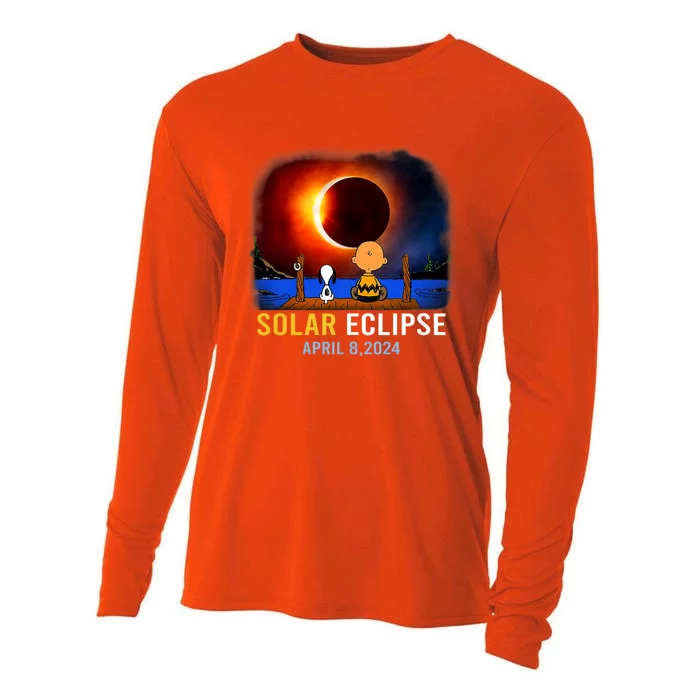 Solar Eclipse April 8 2024 Totality April 8 Cooling Performance Long Sleeve Crew