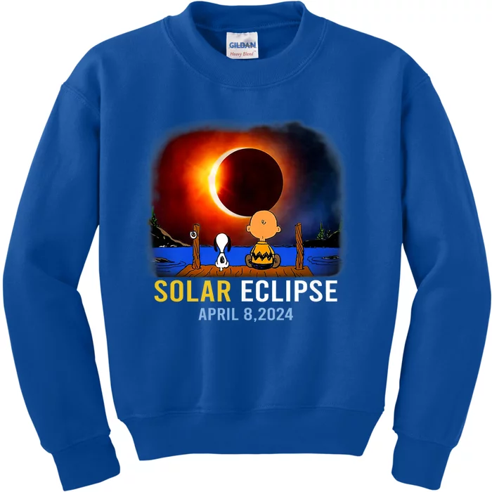 Solar Eclipse April 8 2024 Totality April 8 Kids Sweatshirt