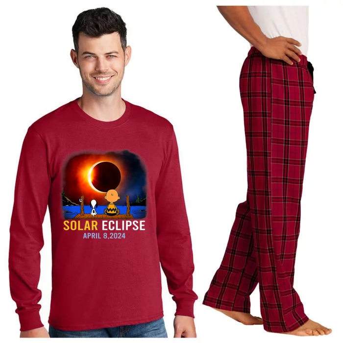 Solar Eclipse April 8 2024 Totality April 8 Long Sleeve Pajama Set