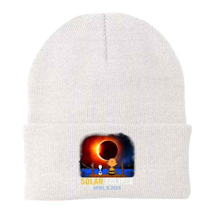 Solar Eclipse April 8 2024 Totality April 8 Knit Cap Winter Beanie