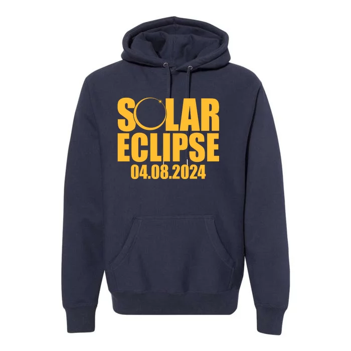 Solar Eclipse April 08 2024 Premium Hoodie