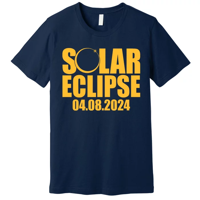 Solar Eclipse April 08 2024 Premium T-Shirt