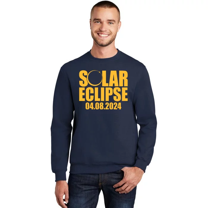 Solar Eclipse April 08 2024 Tall Sweatshirt