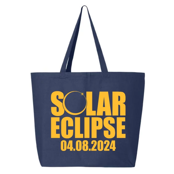 Solar Eclipse April 08 2024 25L Jumbo Tote