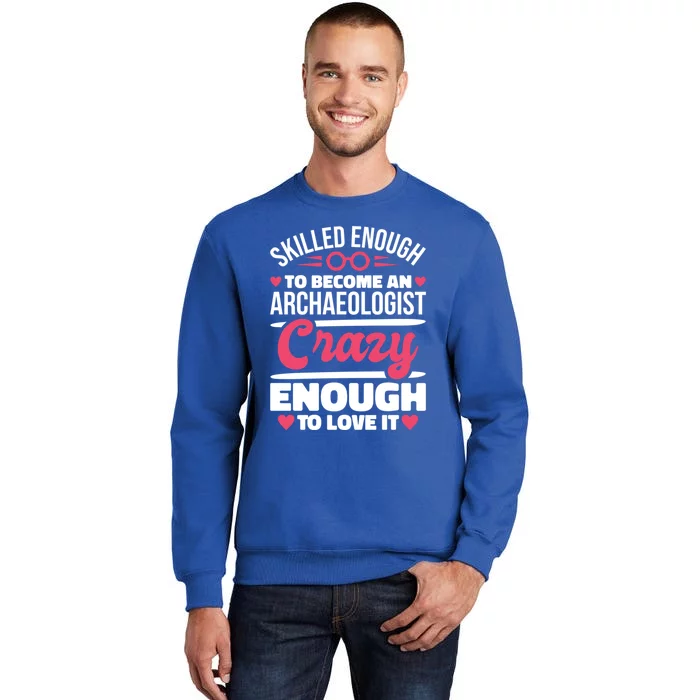 Skilled Enough Archaeologist And Archaeology Lover Gift Tall Sweatshirt