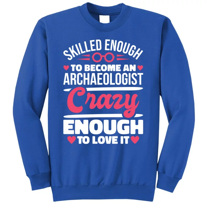 Skilled Enough Archaeologist And Archaeology Lover Gift Tall Sweatshirt