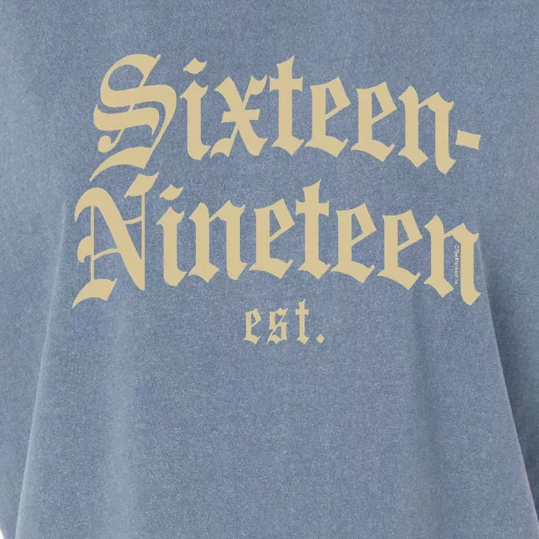 Sixteennineteen Est African American Vintage Black History Garment-Dyed Women's Muscle Tee