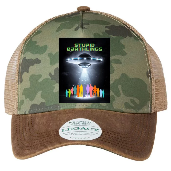 Stupid Earthlings Alien Legacy Tie Dye Trucker Hat