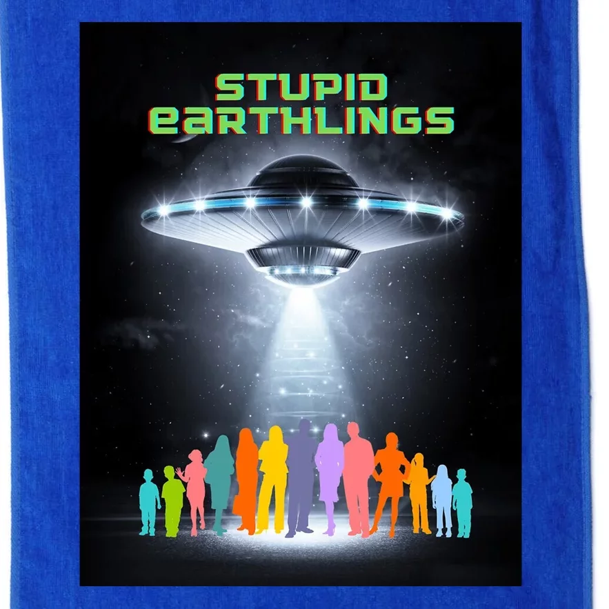 Stupid Earthlings Alien Platinum Collection Golf Towel