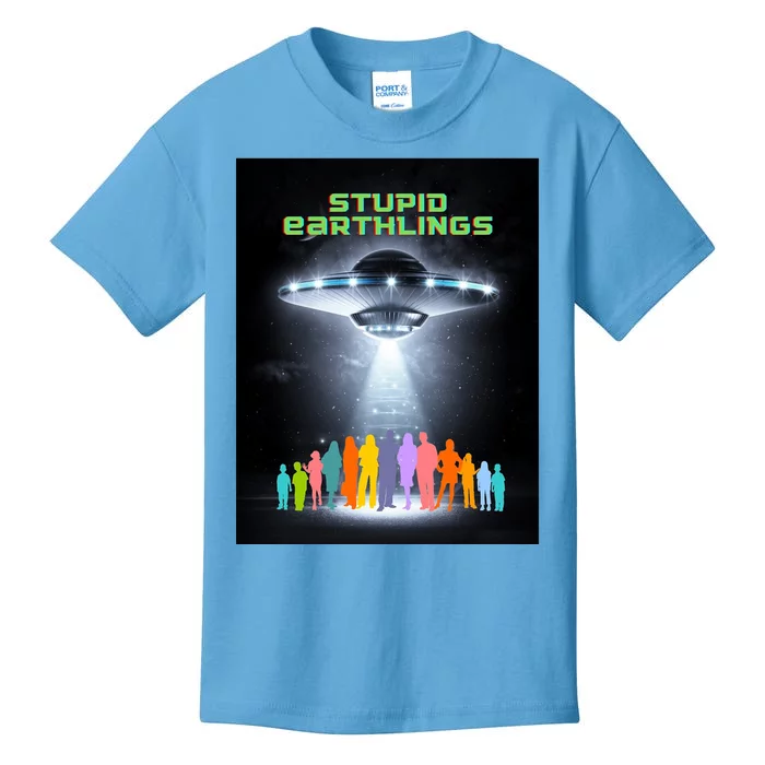 Stupid Earthlings Alien Kids T-Shirt