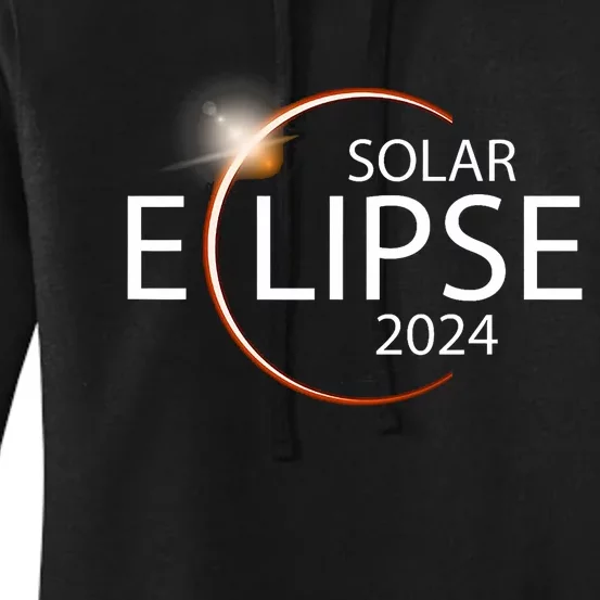 Solar Eclipse April 8 2024 Eclipse Party 2024 Souvenir Women's Pullover Hoodie