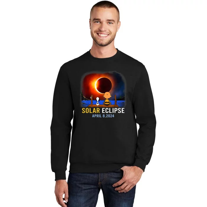 Solar Eclipse April 8 2024 Totality April 8 Tall Sweatshirt