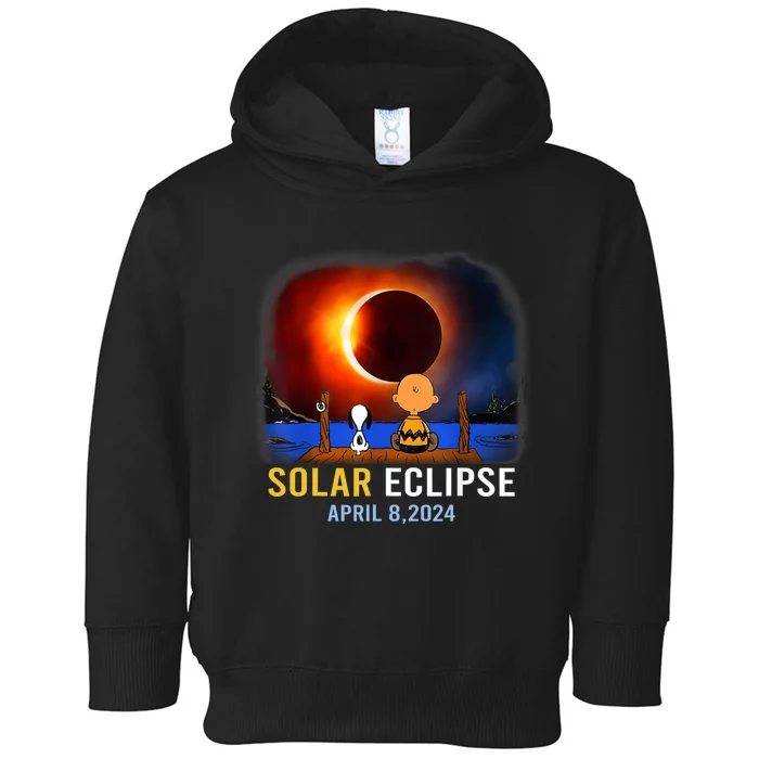 Solar Eclipse April 8 2024 Totality April 8 Toddler Hoodie