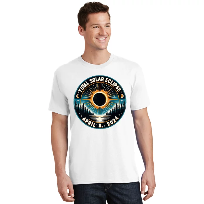 Solar Eclipse Astronomy Vintage 2024 Solar Eclipse T-Shirt