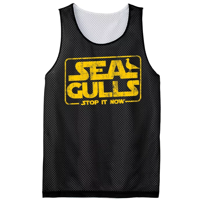 Seagulls Stop it Now Mesh Reversible Basketball Jersey Tank