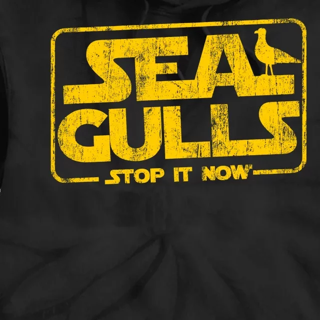 Seagulls Stop it Now Tie Dye Hoodie