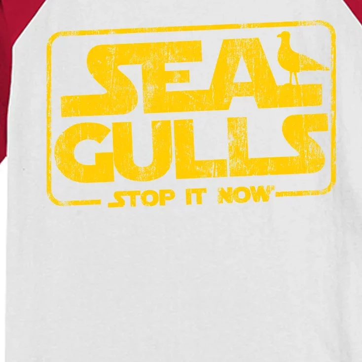 Seagulls Stop it Now Kids Colorblock Raglan Jersey