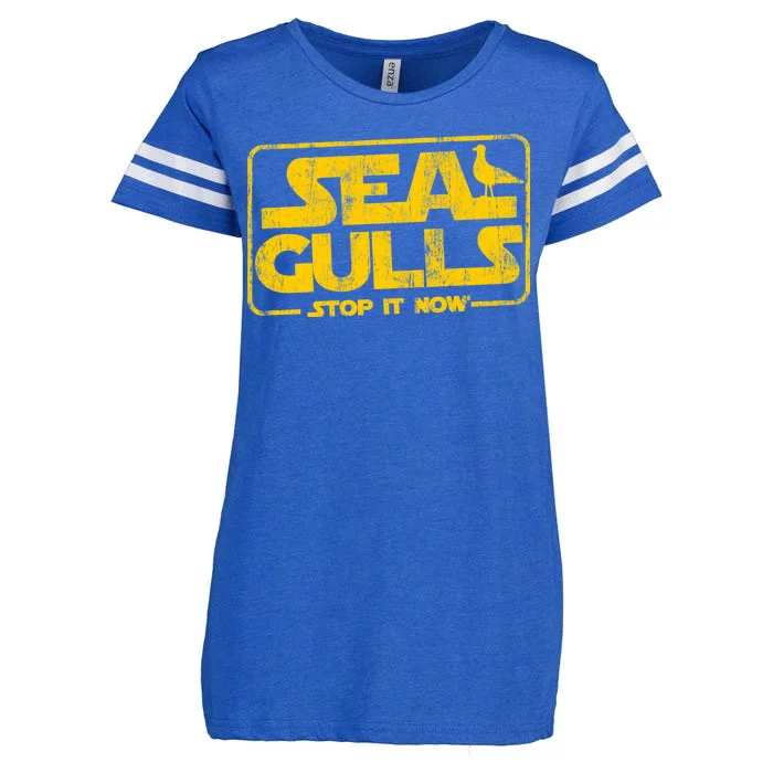 Seagulls Stop it Now Enza Ladies Jersey Football T-Shirt