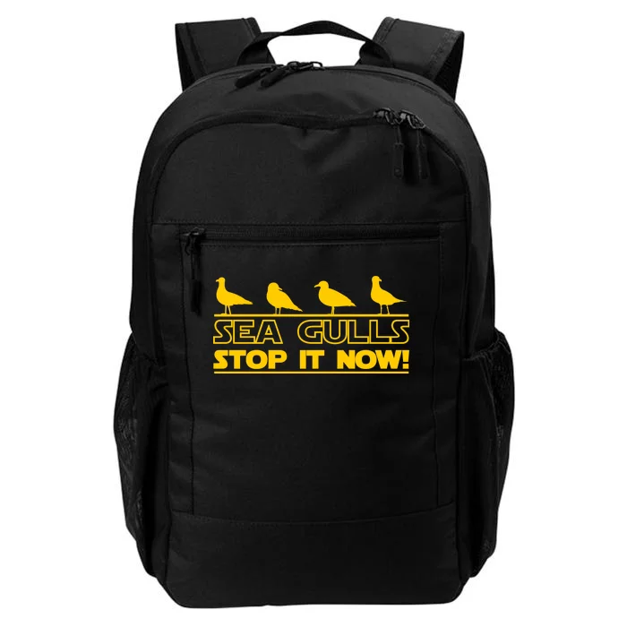 Seagulls Stop it Now Funny Meme Daily Commute Backpack