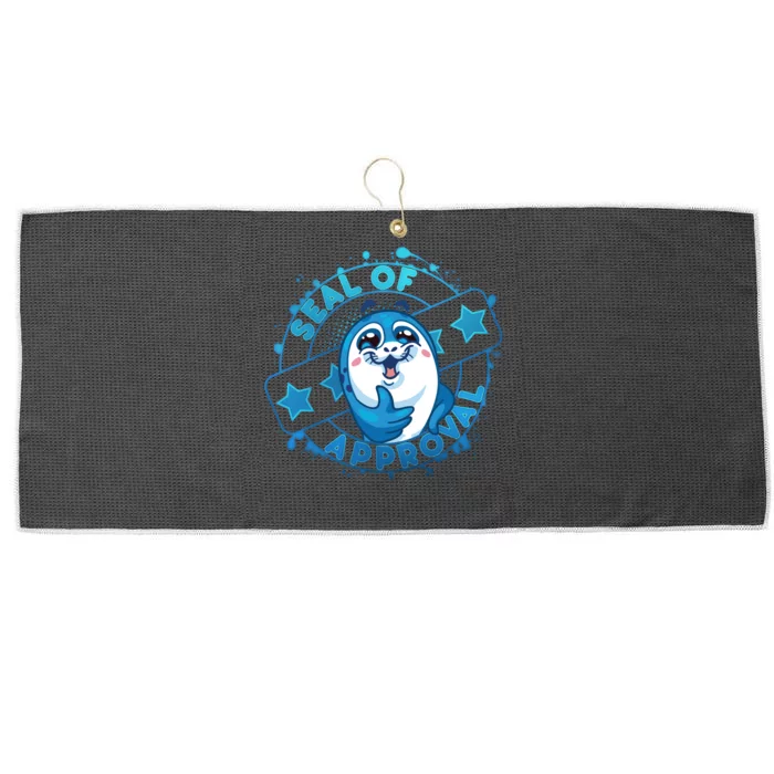 Seal Of Approval Large Microfiber Waffle Golf Towel