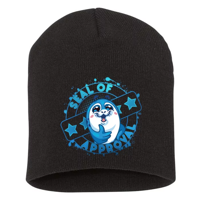 Seal Of Approval Short Acrylic Beanie