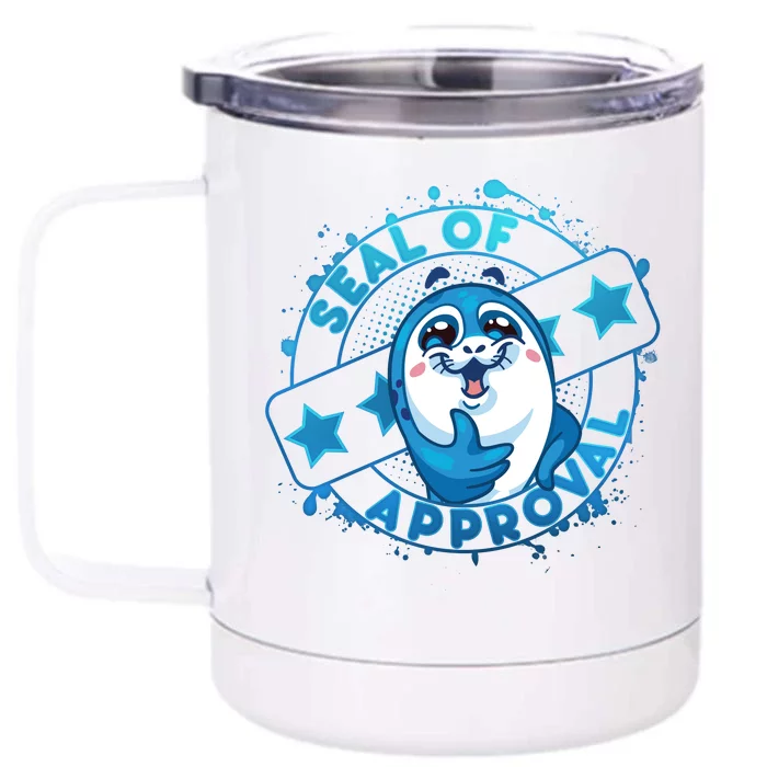 Seal Of Approval Front & Back 12oz Stainless Steel Tumbler Cup