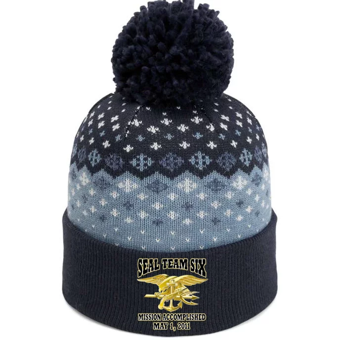 Seal Team Six Mission Accomplished May 2011 The Baniff Cuffed Pom Beanie