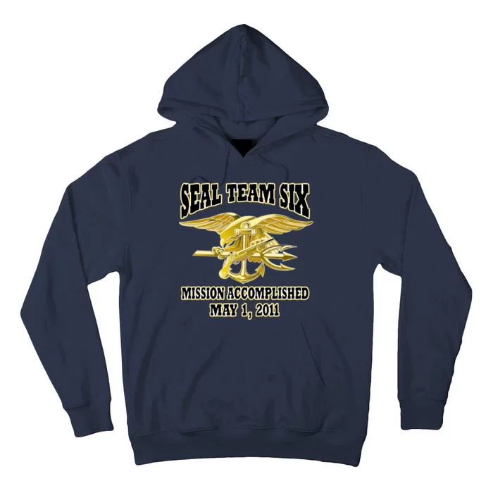 Seal Team Six Mission Accomplished May 2011 Tall Hoodie