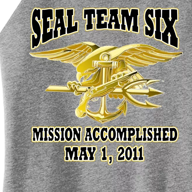 Seal Team Six Mission Accomplished May 2011 Women’s Perfect Tri Rocker Tank