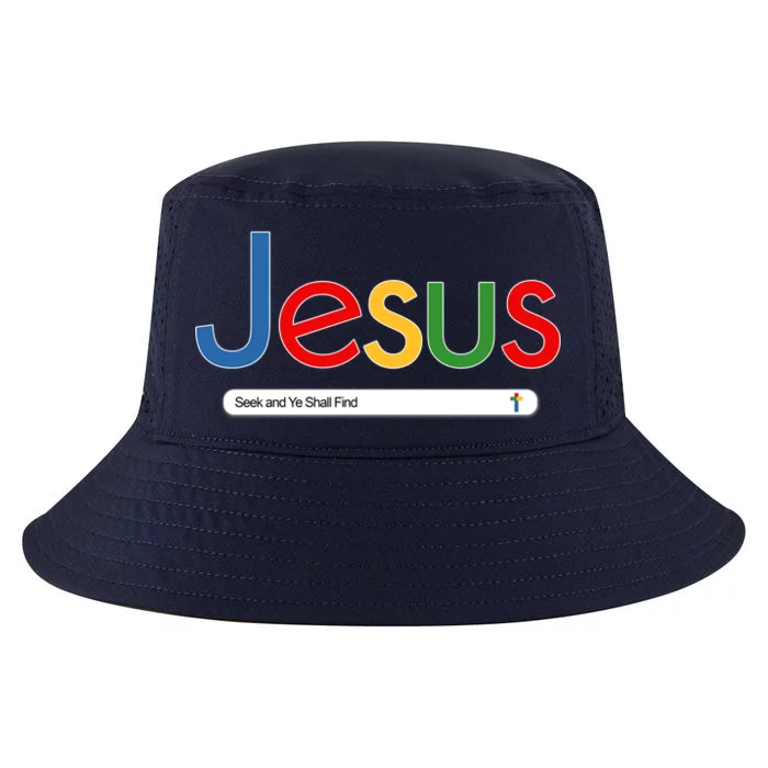 Search Jesus Seek And Ye Shall Find Cool Comfort Performance Bucket Hat