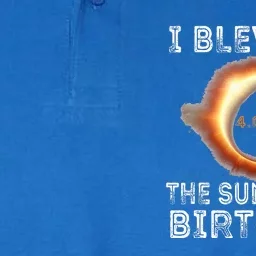 Solar Eclipse Birthday I Blew Out The Sun On My Birthday Softstyle Adult Sport Polo