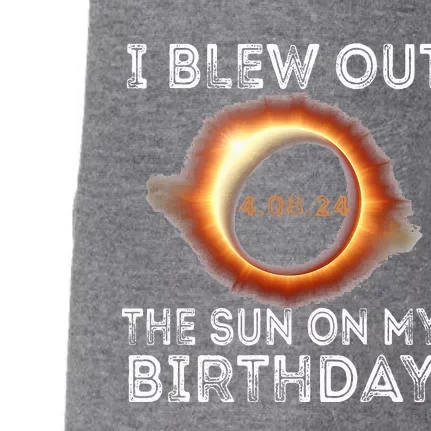 Solar Eclipse Birthday I Blew Out The Sun On My Birthday Doggie 3-End Fleece Hoodie