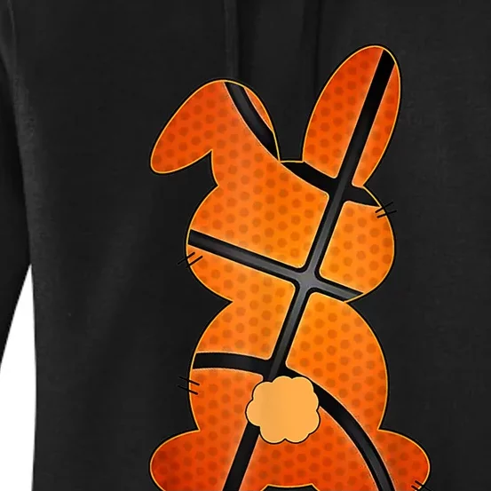 Sports Easter Baskets Basketball Bunny Rabbit Baseball Coach Women's Pullover Hoodie