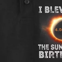 Solar Eclipse Birthday I Blew Out The Sun On My Birthday Dry Zone Grid Performance Polo