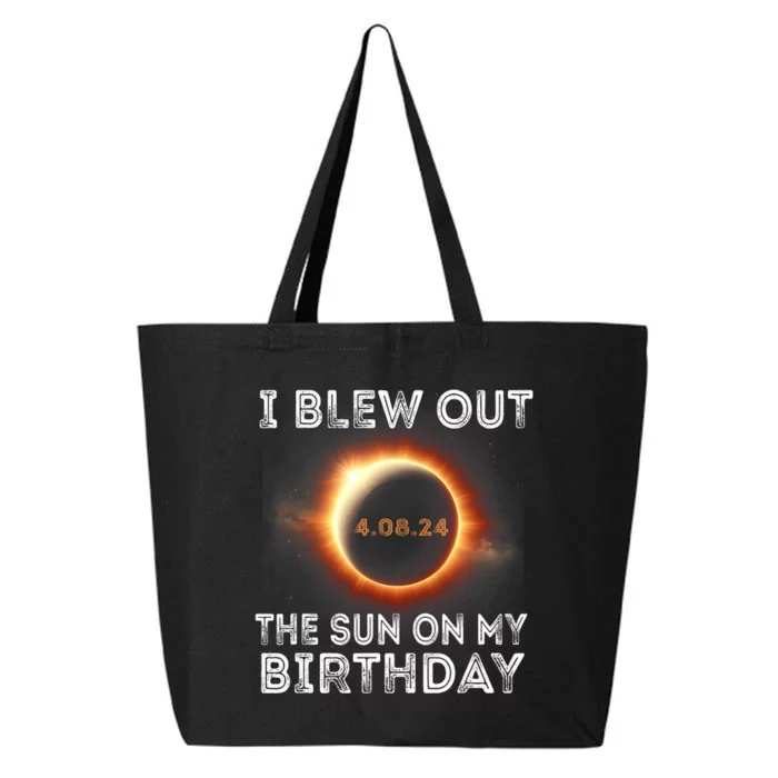 Solar Eclipse Birthday I Blew Out The Sun On My Birthday 25L Jumbo Tote