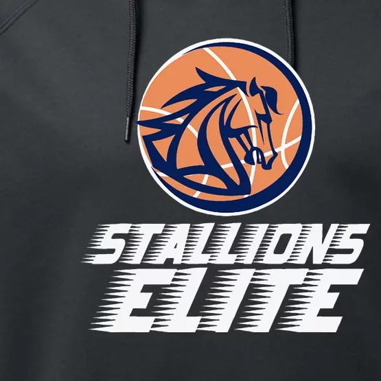 Stallions Elite Basketball Team Performance Fleece Hoodie