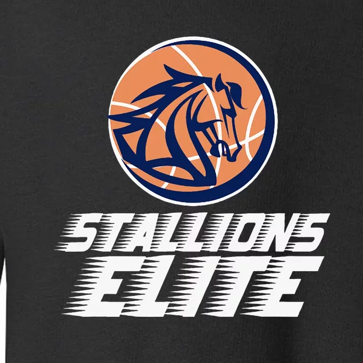 Stallions Elite Basketball Team Toddler Sweatshirt