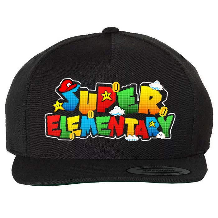 Super Elementary Back To School Outfit For Teachers & Kids Wool Snapback Cap