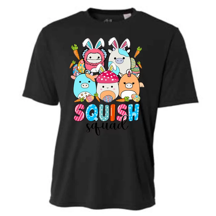 Squishmallow Easter Bunny Easter Squish Squad Cute Bunny Easter Day Cooling Performance Crew T-Shirt