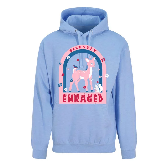 Silently Enraged Christmas Holidays Casual Unisex Surf Hoodie